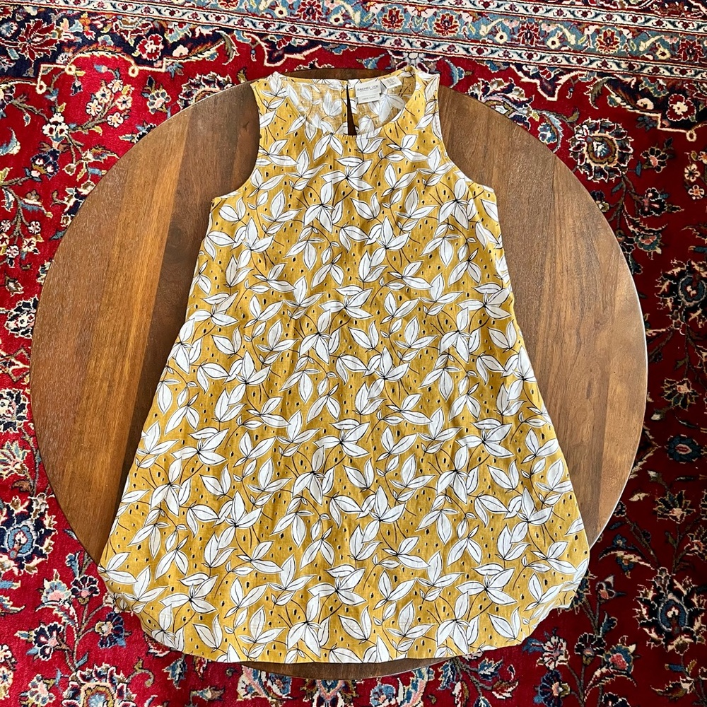 Rachel Zoe linen a-line dress